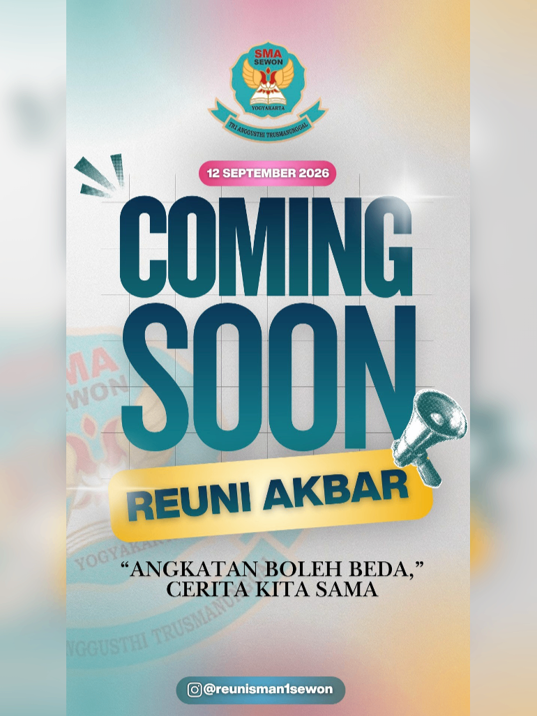Image for Reuni Akbar SMAN 1 Sewon 2026